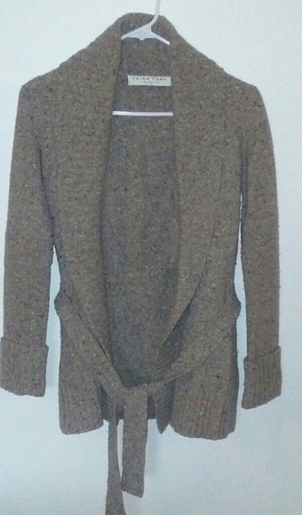 Sweaters - Lovely Trina Turk cardigan belted wool sweater